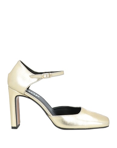 DOOP Pumps Gold Gewebefasern