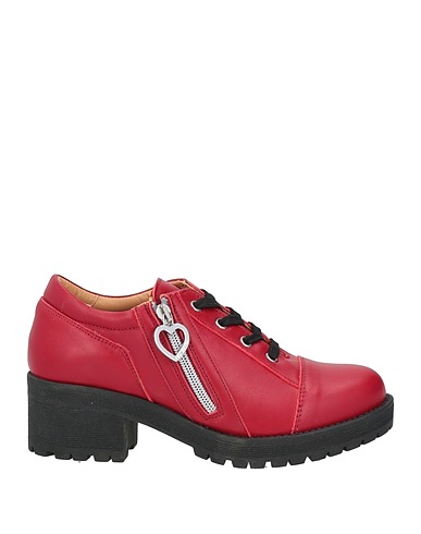LOVE MOSCHINO Laced shoes Brick Leather