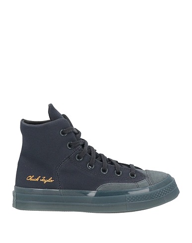 CONVERSE Sneakers Charcoal Leather, Textile fibres
