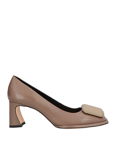 VICENZA) Pump Taupe Calfskin