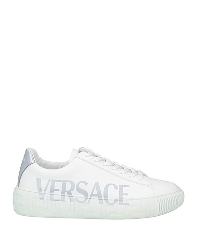 VERSACE Sneakers Weiß Kalbsleder