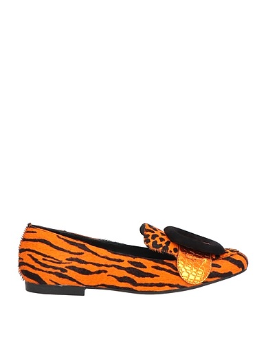 VICENZA) Loafers Orange Leather