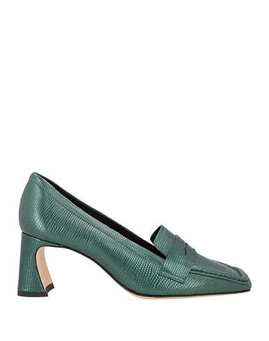 VICENZA) Loafers Dark green Leather