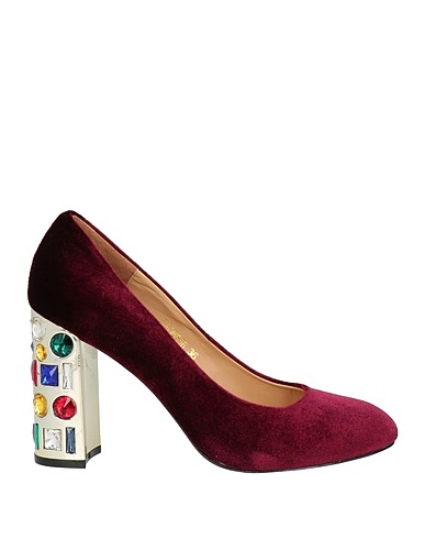 GIANNI RENZI® COUTURE Court Burgundy Textile fibres