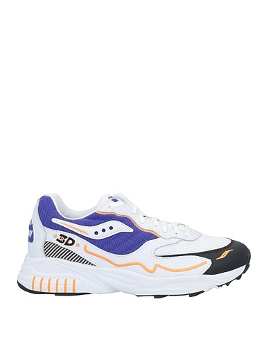 SAUCONY Sneakers Black Leather, Textile fibres