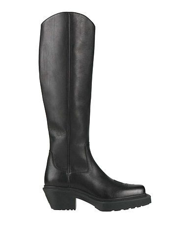 VETEMENTS Boots Black Leather