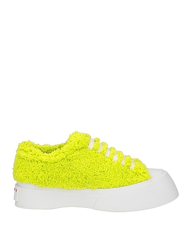 MARNI Sneakers Limettengrün Gewebefasern