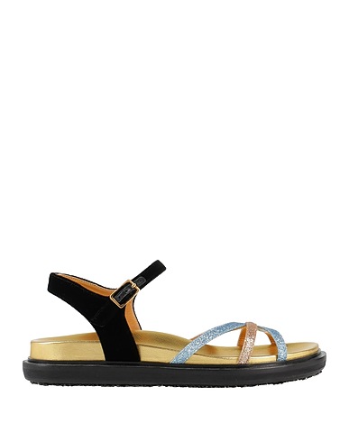 MARNI Sandals Sky blue Textile fibers