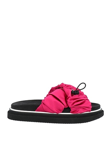 HOGAN Sandals Fuchsia Textile fibres