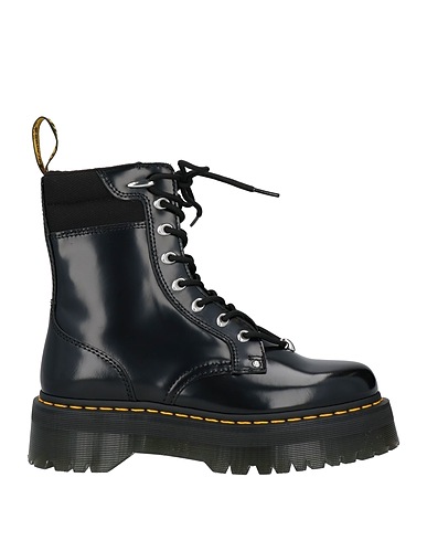 DR. MARTENS ショートブーツ ブラック 革（なめし加工） / 紡績繊維