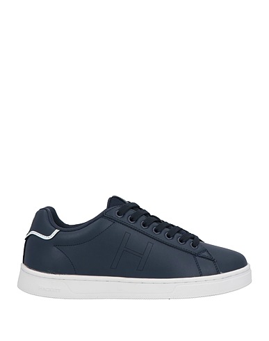 HACKETT Sneakers Nachtblau Leder, Gewebefasern