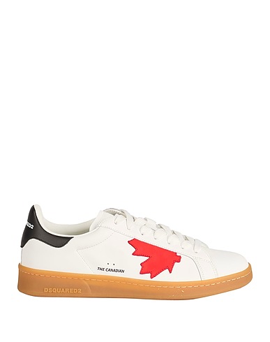 DSQUARED2 Sneakers Bianco Pelle di vitello