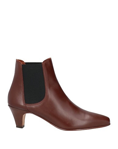 MICHEL VIVIEN Ankle boot Chocolate brown Leather