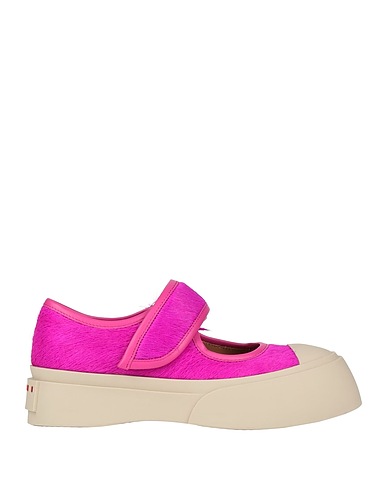 MARNI Court Fuchsia Leather, Rubber