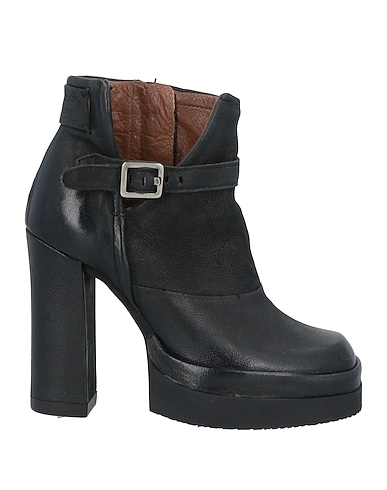A.S.98 Stivaletti Nero Pelle