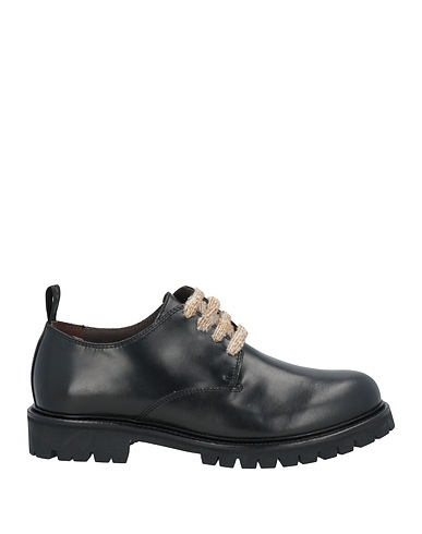 SEBOY'S Stringate Nero Pelle di cavallo