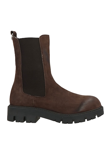 ROBERTO BOTTICELLI Ankle boot Dark brown Leather