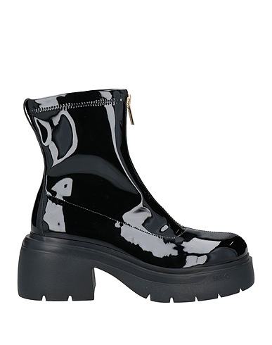 LIU •JO Ankle boot Black Textile fibres
