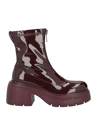 LIU •JO Stiefelette Bordeaux Gewebefasern