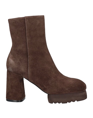 JEANNOT Ankle boot Khaki Leather