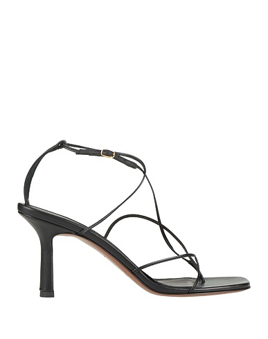 NEOUS Infradito Nero Pelle
