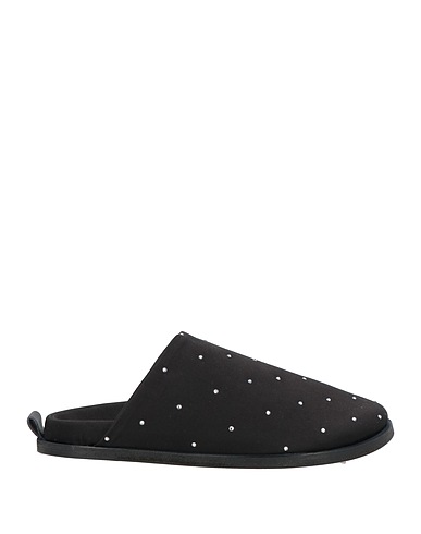 FORTE_FORTE Footwear Black Textile fibres