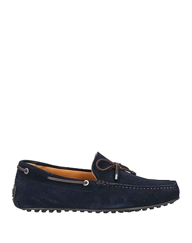 HACKETT Loafers Navy Leather