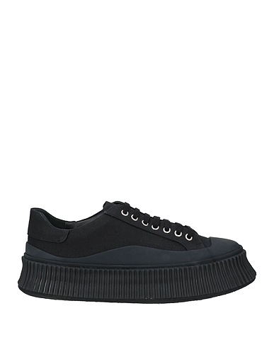 JIL SANDER Sneakers Black Textile fibres, Rubber