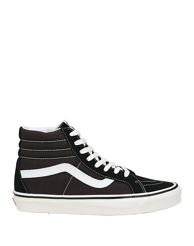 VANS Sneakers Schwarz Leder, Gewebefasern