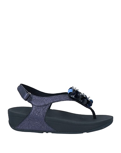 FITFLOP Infradito Blu navy Pelle