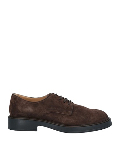 TOD'S Schnürschuhe Dunkelbraun Leder