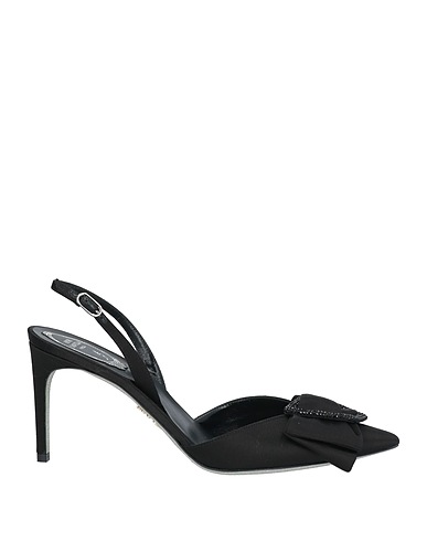 RENE' CAOVILLA Décolleté Nero Fibre tessili