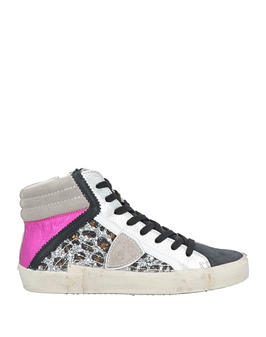 PHILIPPE MODEL Sneakers Charcoal Leather