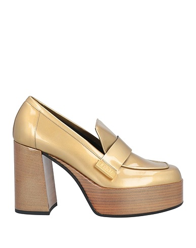 LORIBLU Loafers Platinum Leather