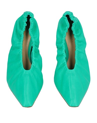 BOTTEGA VENETA Pump Turquoise Leather