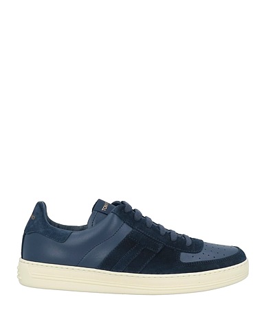 TOM FORD Sneakers BLU NAVY Calfskin