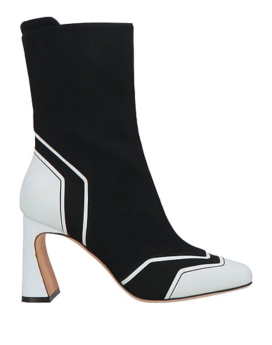 ALBERTA FERRETTI Ankle boot Black Textile fibers