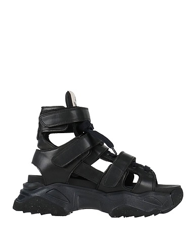 VIVIENNE WESTWOOD Sandals Black Textile fibers