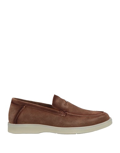 ALBERTO GUARDIANI Loafers Brown Leather