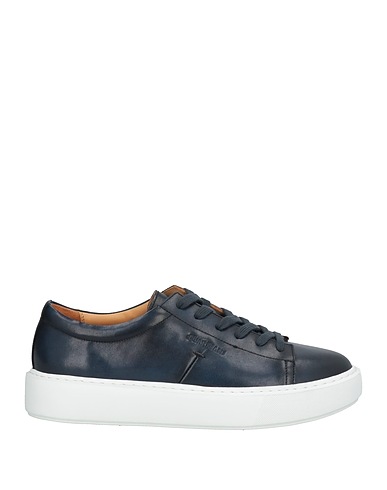 ALBERTO GUARDIANI Sneakers Midnight blue Leather