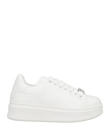 GAëLLE Paris Sneakers Weiß Gewebefasern