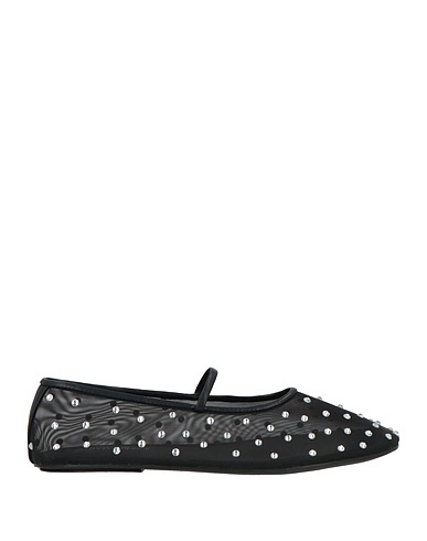 JEFFREY CAMPBELL Ballet flats Black Textile fibres