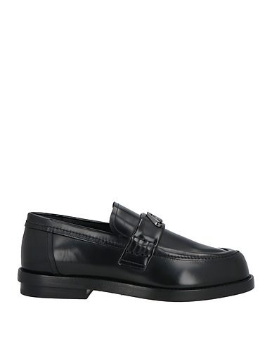 MCQUEEN Loafers Black Leather