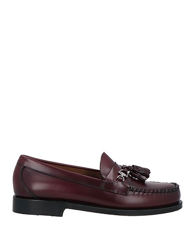 G.H. BASS & CO Loafers Burgundy Leather