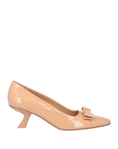 FERRAGAMO Court Sand Leather