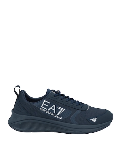 EA7 Sneakers Marineblau 100% Polyamid, Thermoplastisches Polyurethan, Polyurethan, Elastan