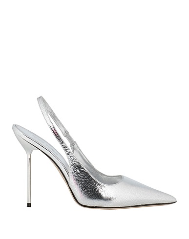 PARIS TEXAS Court Silver Leather