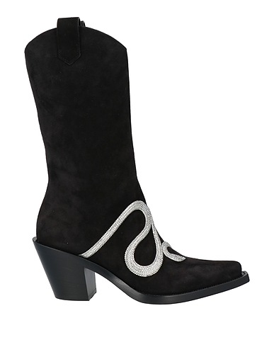 RENE' CAOVILLA Ankle boot Black Leather