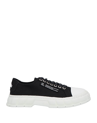 VIRÓN Sneakers Schwarz 70% Recycelte Baumwolle, 30% Viskose