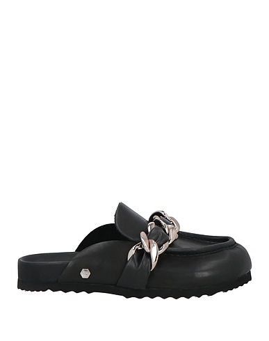 CULT Mules and clogs Black Leather